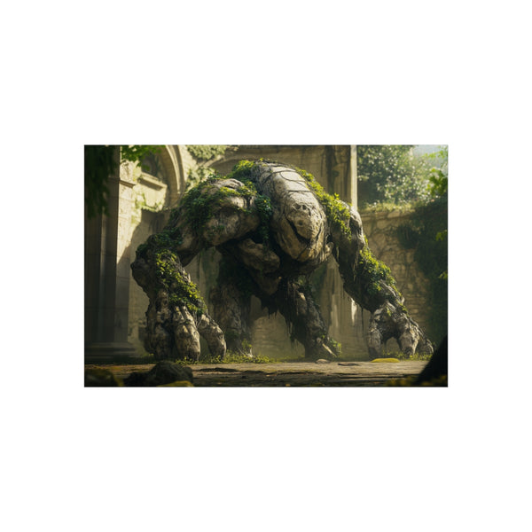 "Stone Vines Golem Fantasy Art"