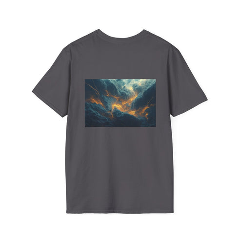 Storm Clouds Geometric Vein Tee