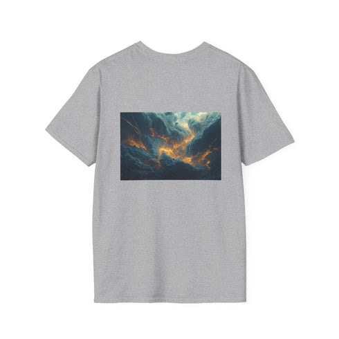 Storm Clouds Geometric Vein Tee