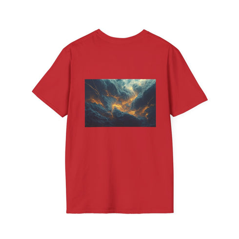 Storm Clouds Geometric Vein Tee