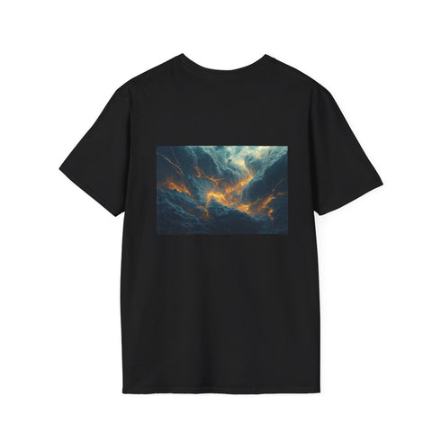 Storm Clouds Geometric Vein Tee