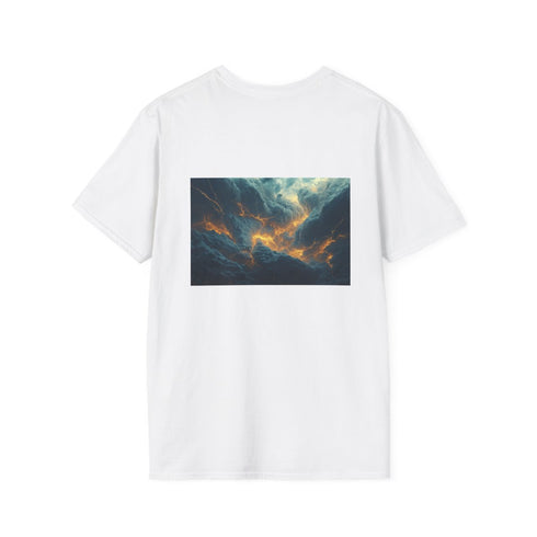 Storm Clouds Geometric Vein Tee