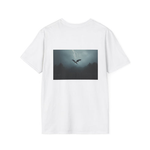 Stormy Lightning Dragon T-Shirt Design