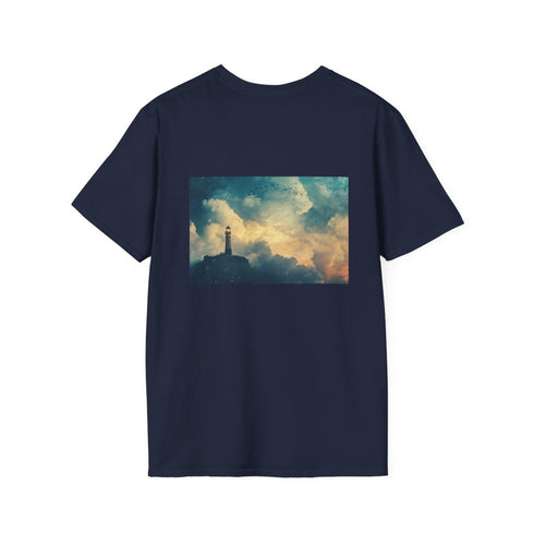 Stormy Night Floating Lighthouse T-Shirt