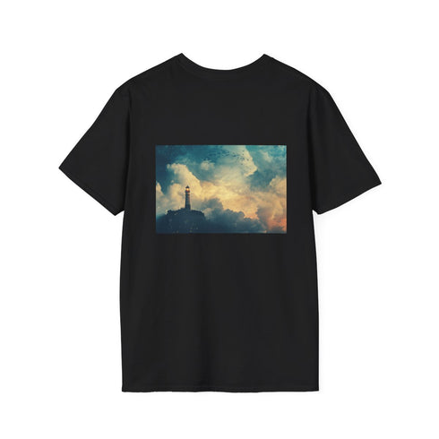Stormy Night Floating Lighthouse T-Shirt