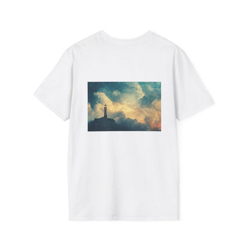 Stormy Night Floating Lighthouse T-Shirt