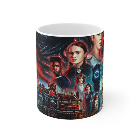 "Stranger Things Season 4 Mug: Upside Down Delight"
