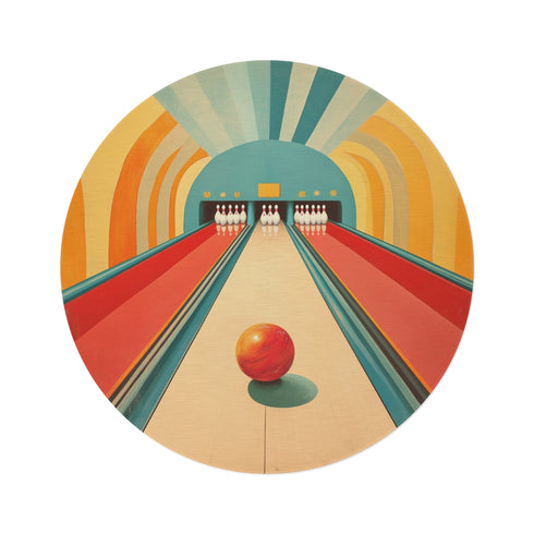 "Strike Zone Bowling Rug"