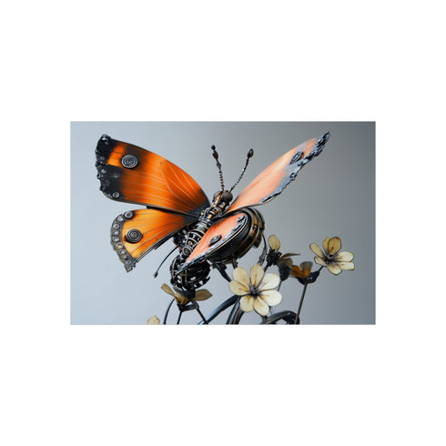 "Stunning Bio-Mechanical Butterfly Art"