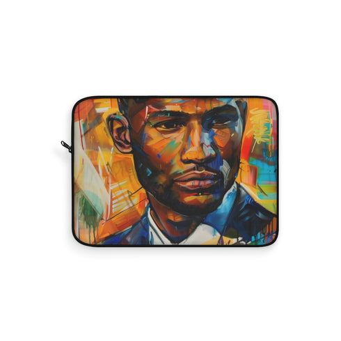 "Stunning Usher Painting Laptop Sleeve"