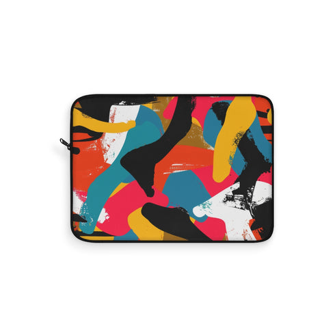 "Stylish Modern Abstract Laptop Sleeve"