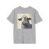Stylish Sheep Halftone Graphic Tee