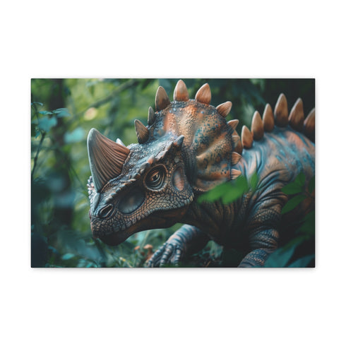 "Stylish Stegosaurus Sauntering On Sunset"