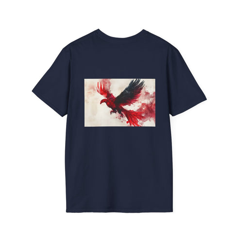 Stylized Phoenix Ink Art T-Shirt
