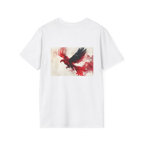 Stylized Phoenix Ink Art T-Shirt