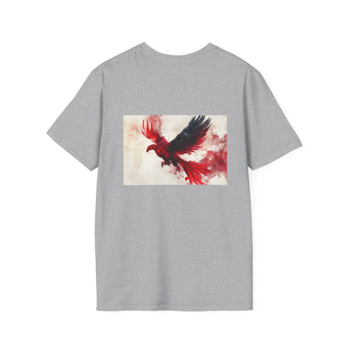 Stylized Phoenix Ink Art T-Shirt