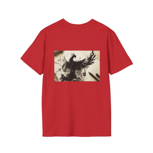 Stylized Phoenix Ink Rising T-Shirt