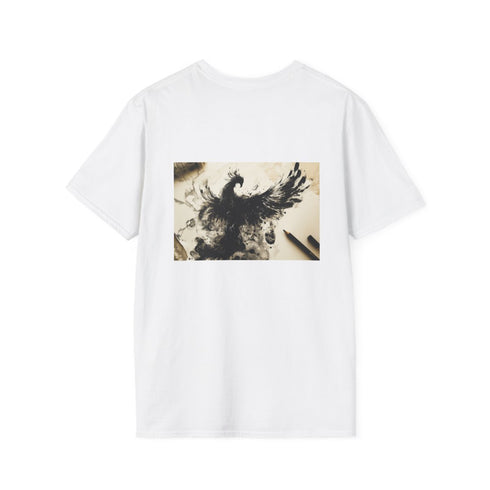 Stylized Phoenix Ink Rising T-Shirt