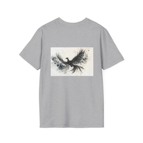 Stylized Phoenix Rising Ink T-Shirt