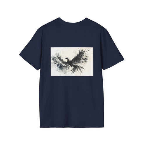 Stylized Phoenix Rising Ink T-Shirt