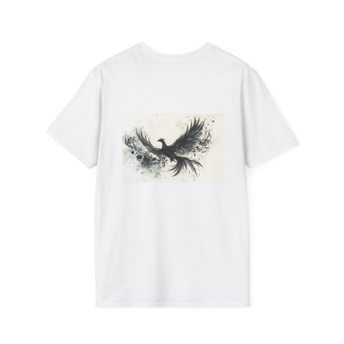 Stylized Phoenix Rising Ink T-Shirt