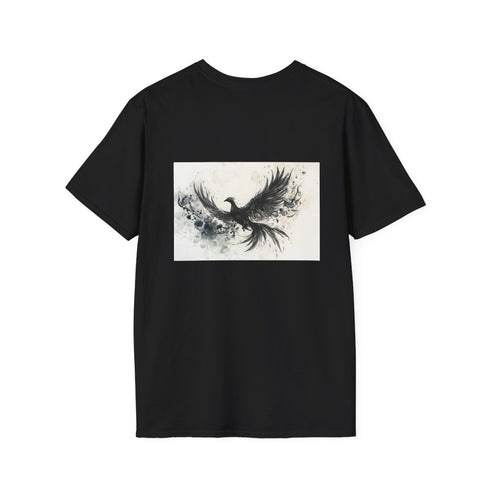 Stylized Phoenix Rising Ink T-Shirt