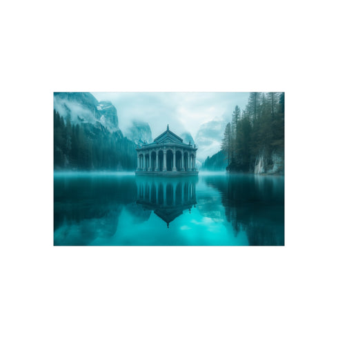 Submerged Glass Temple Dream Lake