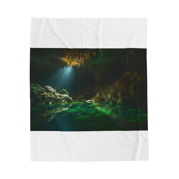 Subterranean Glow Plush Blanket