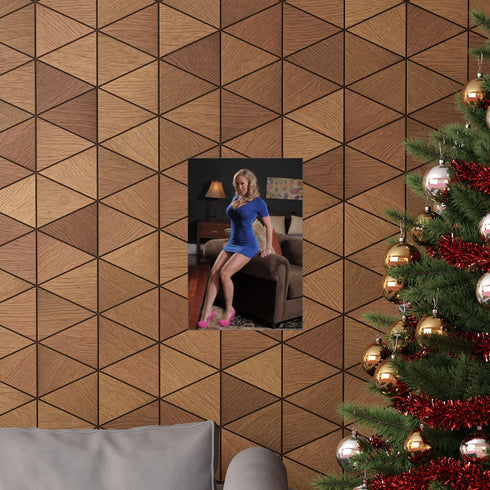 Sultry Sensation: Brandi Love Poster - Sensual Home Décor.