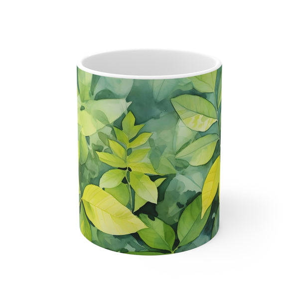 "Summer Foliage Bliss Coffee Mug"