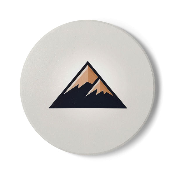 "Summit Sipper Coaster: Elevate Your Drink"