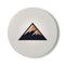 "Summit Sipper Coaster: Elevate Your Drink"