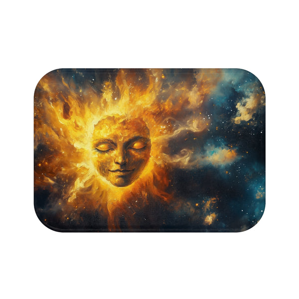 Sun God Nebula Bath Mat