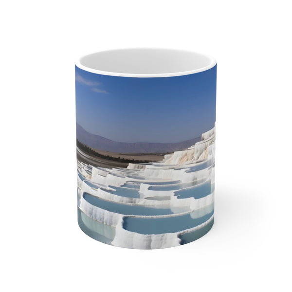 "Sun-Kissed Pamukkale Thermal Mug"