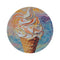 Sundae Swirl Round Rug: Cones Embrace