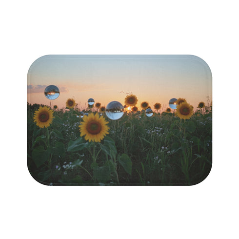 Sunflower Field Bath Mat Dream