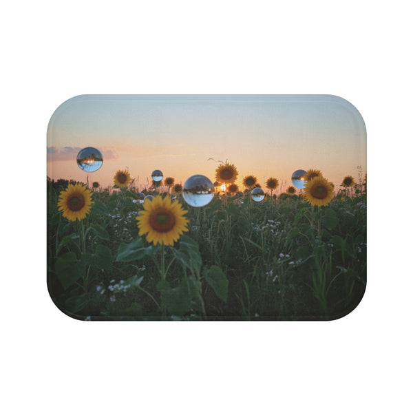 Sunflower Field Bath Mat Dream