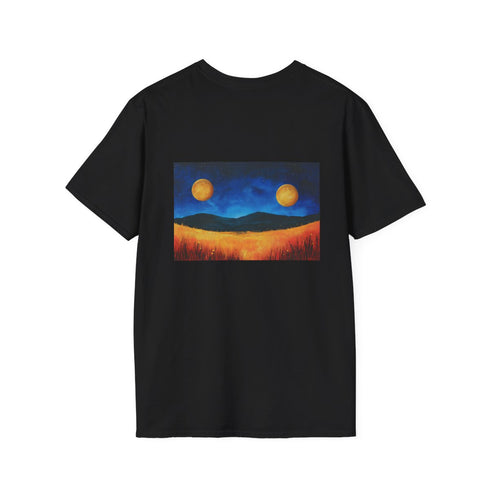 Sunflower Field Double Moons Shirt