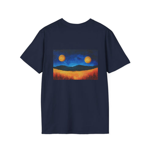 Sunflower Field Double Moons Shirt