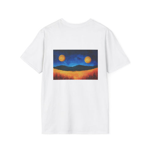 Sunflower Field Double Moons Shirt