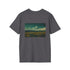 Sunflower Field Double Moons T-shirt