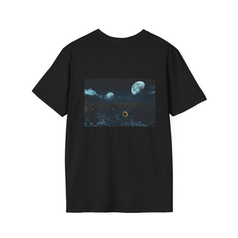 Sunflower Field Double Moons Tee