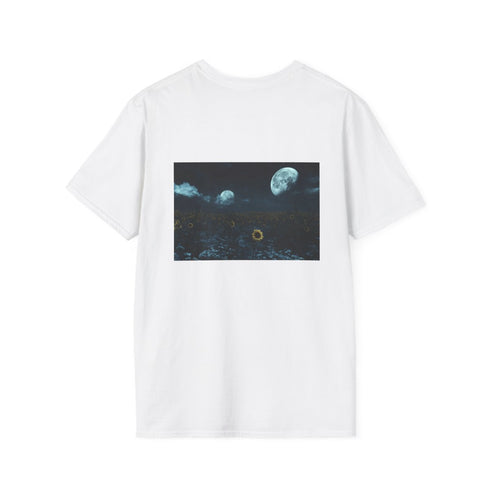 Sunflower Field Double Moons Tee