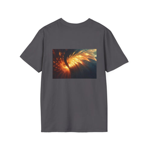 Sunlight Fractal Wings Graphic Tee