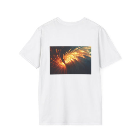Sunlight Fractal Wings Graphic Tee