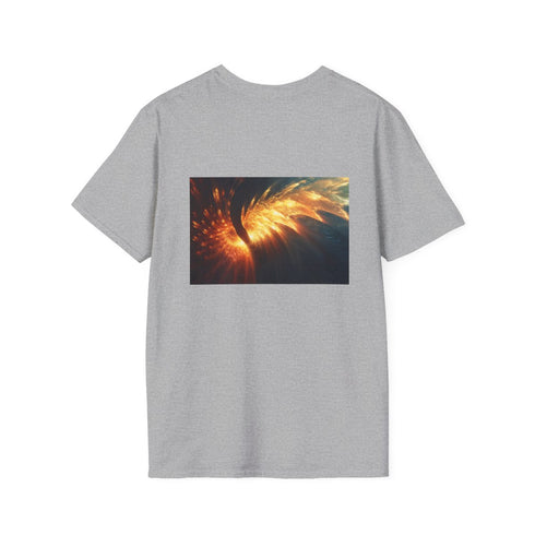 Sunlight Fractal Wings Graphic Tee
