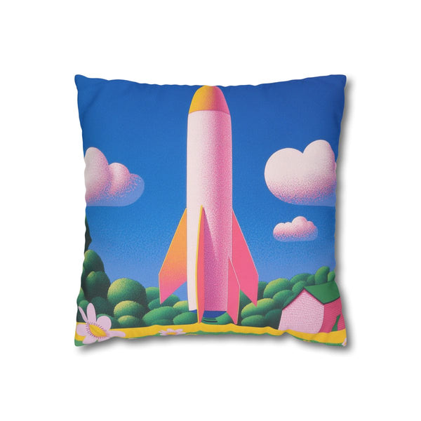 "Sunny Day Retro Pillowcase: Let the Sunshine In!"