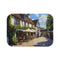 "Sunny Pub Painting Bath Mat"