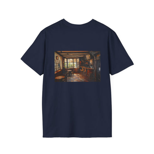 Sunny Pub Scene T-Shirt