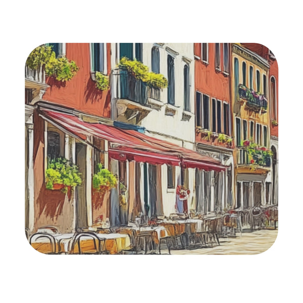Sunny Venice Main Square Mouse Pad